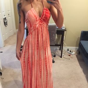 Tie-dye boho Maxi dress